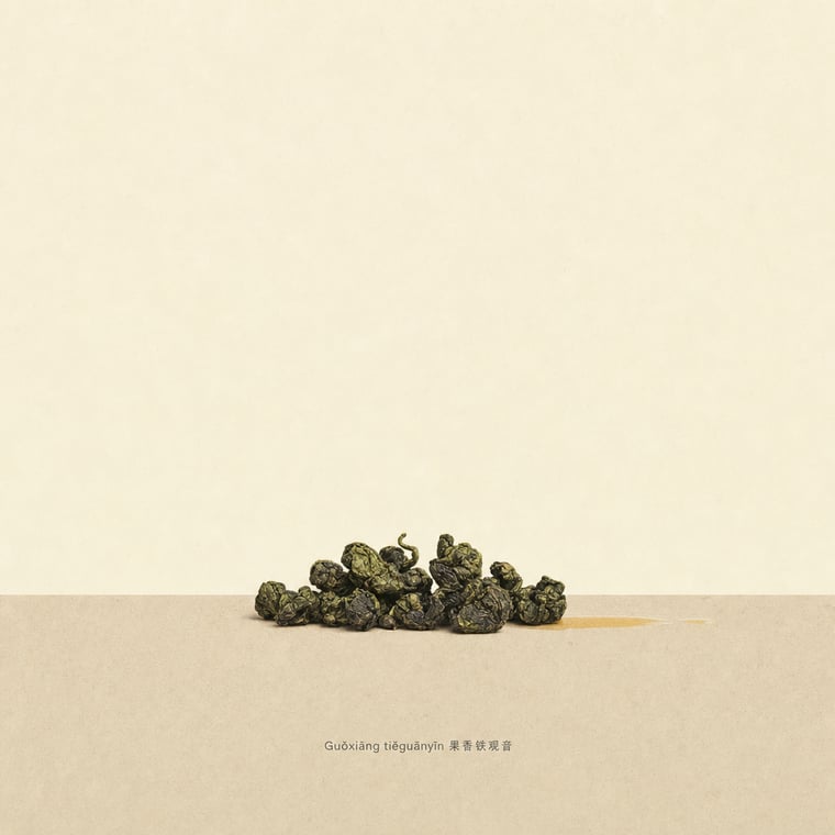 The design — Fruity Tie Guan Yin