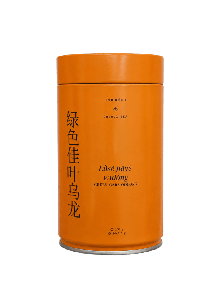 The tea itself — Green GABA Oolong