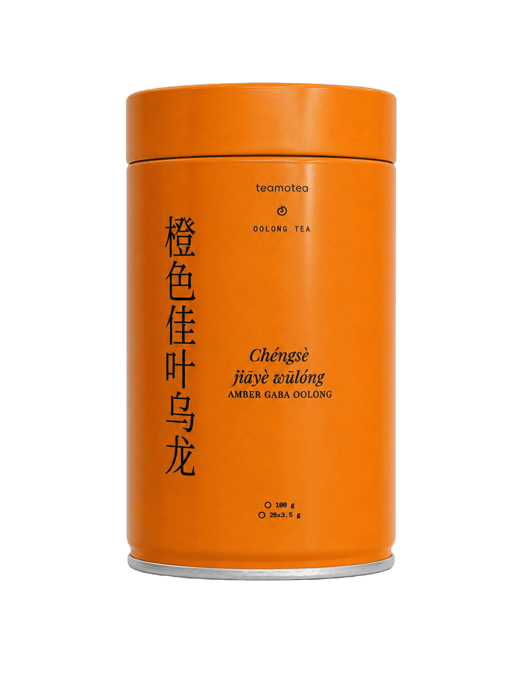 Amber GABA Oolong — Quiet White
