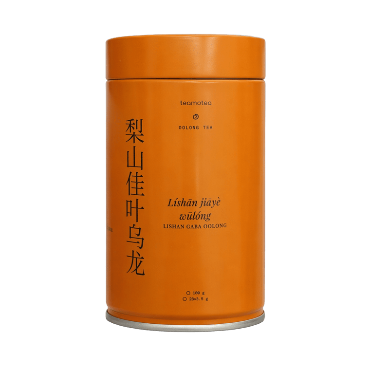 The tea itself — Lishan GABA Oolong