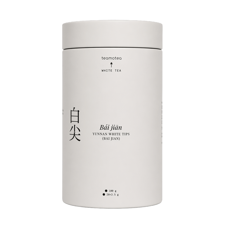 The tea itself — Bái Jiān